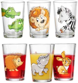 Ritzenhoff & Breker Kinderbecher 6er Set Happy Zoo & Waldtiere