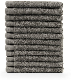 Blumtal Gästehandtücher 30x30 cm - weich und saugstark, Frottee (12-St), 12er und 24er Set, 100% Baumwolle