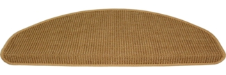 Dekowe Stufenmatte Mara S2, halbrund, Höhe: 5 mm, 100% Sisal, große Farbauswahl, selbstklebend, auch als Set 15 Stück