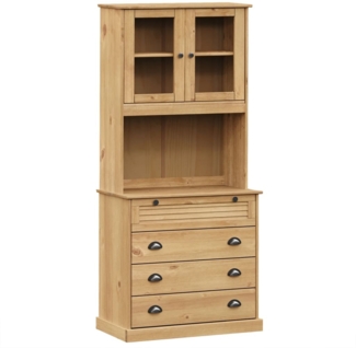 vidaXL Highboard VIGO 80x40x176 cm Massivholz Kiefer 3200583
