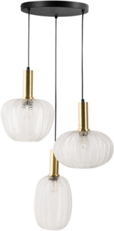 Hängeleuchte NJORO Glas Transparent