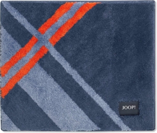 JOOP! Badteppich CHECKS 50x60 cm navy