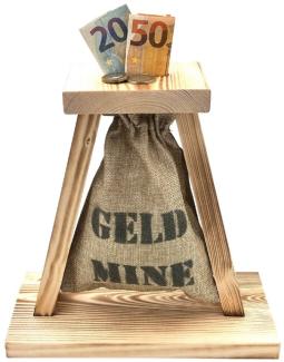 Eiserne Reserve® Geschenkbox Eiserne Reserve Geld-Mine Spardose Geschenk - lustiges Geldgeschenk ha