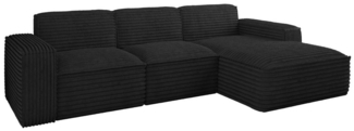 Kaiser Möbel Ecksofa Eckcouch SIENA L-Form, Stoff Poso/Salvador/Maloy/Artico/Velo, Einzelsofa, Bequem, originelles Design, praktisch, viele Farben