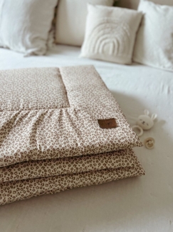 Krabbeldecke Krabbeldecke, Spielunterlage Baumwolle Leo, Handmade in Germany, LittleANTunique