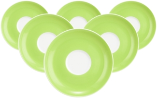 Seltmann Weiden Liberty Pure Colors Teeuntertasse ø 13 cm 6er Set - Lime Green