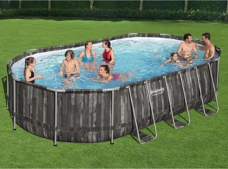 Bestway Power Steel Pool-Set Oval 488x305x107 cm 3202567