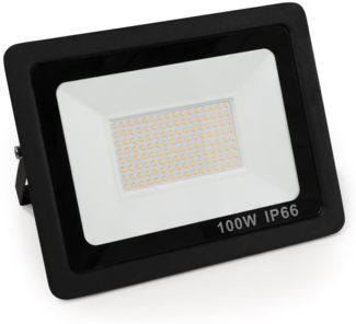 LED-Außenstrahler McShine ''Slim'' 100W, 8500 Lumen, IP66, 3000K, warmweiß