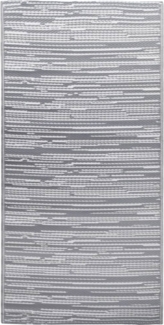 vidaXL Outdoor-Teppich ARAKIL Grau 120x180 cm PP 310437