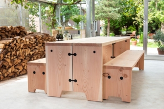 Forestry Table - Tisch 255 cm (8 Personen) refined