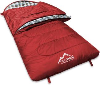 normani Deckenschlafsack Outdoor-Schlafsack Extrem 4-In-1 Antarctica, bis -40°C 500 + 250 g/m² Füllung