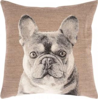 pad Kissenhülle Puppies Hund Light Grey (45x45 cm) 11802-U15-4545