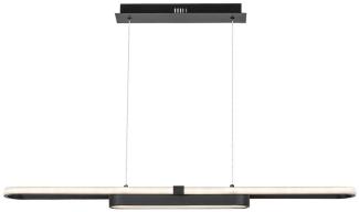 Rabalux 72030 LED Hängeleuchte CONTESSA 48W Metall schwarz, Kunststoff weiß 4000K B:100cm H:120cm höhenverstellbar