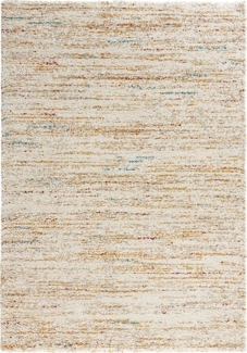 MINT RUGS Teppich Hochflor Teppich Chic meliert creme, rechteckig, Höhe: 30 mm