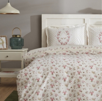 Karaca Home Bettwäsche Karaca Home Sonya Einzelbett Bettwäsche Bettbezug Set Grün