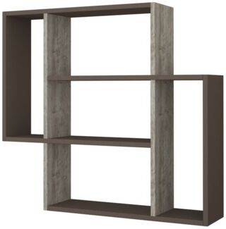 Decortie Wandregal Mito, Modernes Wandregal, Schwebendes Regal, 89 x 19,6 x 80,4 cm