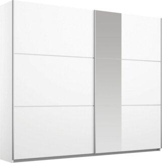 rauch Schwebetürenschrank Kleiderschrank Schrank Garderobe ASTANA mit leichtgängigen Türen inkl. 2 Stoffboxen sowie Metallgriffleisten TOPSELLER MADE IN GERMANY