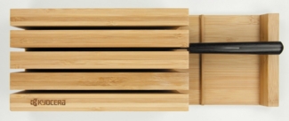 Messerblock ohne Messer aus Bambus japanisches Design