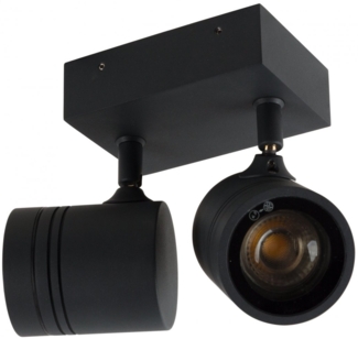 Heitronic Nr. 500053-HE Wandleuchte Borneo 2-flammig anthrazit GU10 IP65