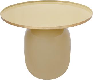 Beistelltisch Art Deco 525 Hellkhaki / Gold