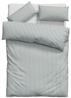 LeGer Home by Lena Gercke Bettwäsche Linnea, Renforcé, 2 teilig, aus 100% Baumwolle, Streifendesign