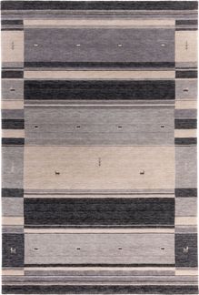 Gabbeh Teppich - Indus »Dubai« 350 x 250 cm - grau