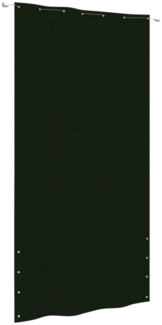 vidaXL Balkon-Sichtschutz Dunkelgrün 140x240 cm Oxford-Gewebe 148531