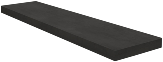 Wandboard Elif 90x24x4 Bücherregal Wandregal schwarzstahl 14856