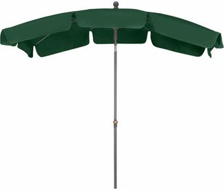 Tropico Mittelstockschirm anthrazit/grün 210x140cm