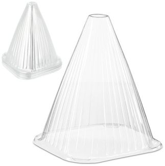 Transparenter Pflanzenhut im 10er Set 10050244