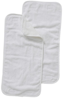 vertbaudet Wickelauflage Frottee-Auflagen für Reise-Wickelunterlagen, 2er-Pack