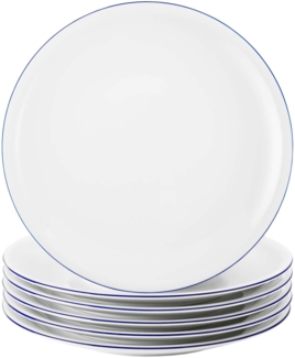Seltmann Weiden Compact Blaurand Speiseteller ø 27 cm 6er Set