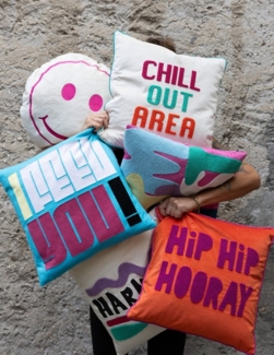 pad home Kissenhülle Kissenbezug verschiedene Motive 45 x 45 cm