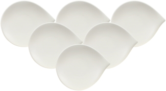 Villeroy & Boch Flow Brotteller ø 17,5 cm 6er Set - DS
