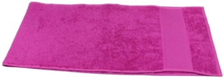 Fitness Handtuch Baumwolle 30x150 cm beere | Sporthandtuch