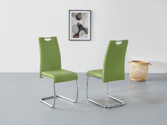 Apollo Flora Stuhl, Metall, Grün, 1ner Pack