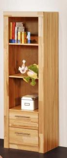 Standregal Standvitrine Kernbuche Bücherregal - (1863)