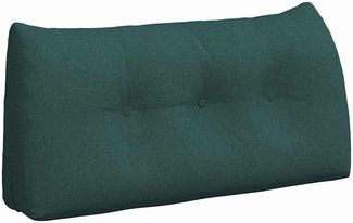 vidaXL Rücken Kissen Dunkelgrün 100 x 24 x 50 cm Stoff 42014446