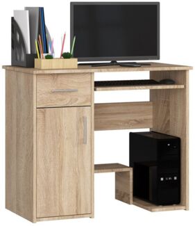 Raumhirsch Furniture Schreibtisch 90 cm Breite - Computertisch - Optimale Arbeitsfläche - Büro (Für Kinderzimmer - Büro - Heimbüro), (viele Farbvarianten - Maße: 90 x 74 x 50 cm) - Hochwertig & stabil