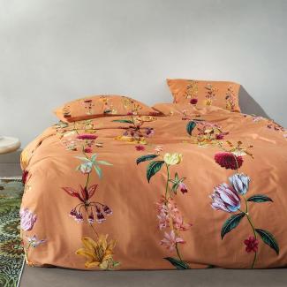 Essenza Mako-Satin Bettwäsche Feda bright terra | 155x220 cm + 80x80 cm