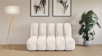 LeGer Home by Lena Gercke 2-Sitzer Priya Designersofa, moderne Steppung, auch in Bouclé, gemütlich und modern, B/T/H: 155/108/84 cm