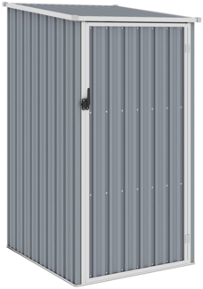 vidaXL Gerätehaus Grau 87x98x159 cm Verzinkter Stahl 46290