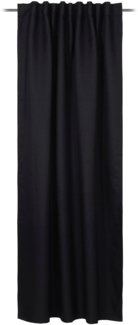 Fertigvorhang DARK schwarz (BH 140x245 cm)