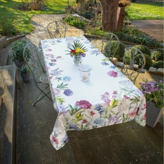 Tafeldecke Blumenwiese Tischdecke Tischläufer Esstisch Tisch Küchentisch Decke