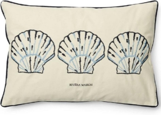 Rivièra Maison Kissenhülle Kissenhülle Muschel Puglia Pillow Cover (65x45 cm)