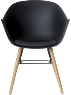 Paperflow Stuhl Wiseman Kunststoff VE=2 Stück schwarz