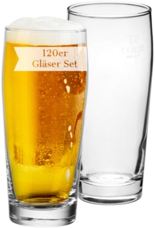 Van Well Willi Becher 0,4 l geeicht 120er Set