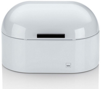 kela Brotkasten Friscolino, Metall, glänzende, Gummierung an Unterseite, kleine Luftlöcher auf Rückseite