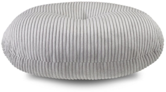 sleepling Bodenkissen Bodensitzkissen, hochwertiger Möbelstoff in Cord-Optik, Meditationskissen, Yogakissen