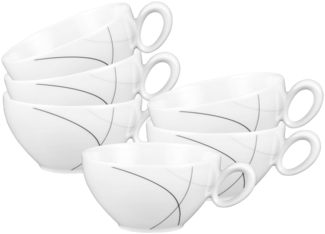 Seltmann Weiden Trio Highline Teetasse 0,21 l 6er Set